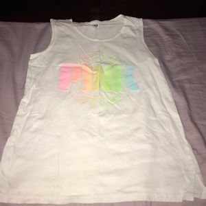 Victoria secret pink muscle tee